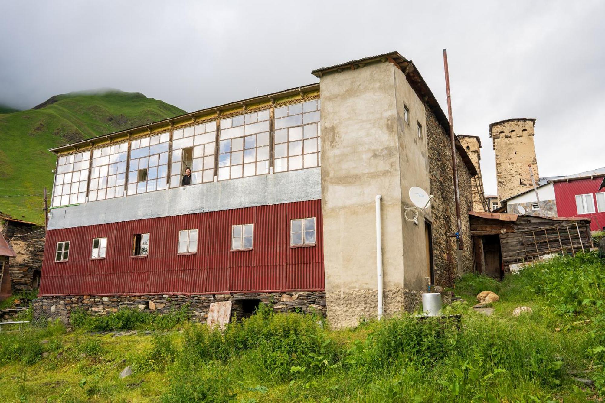 Guesthouse Svani Uschguli Exterior foto